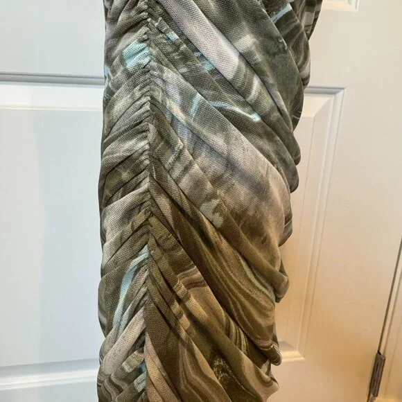 NWT AFRM Los Angeles Sienna Mesh Dress, sz XL - Picture 5 of 8